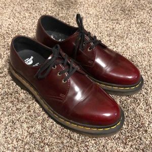 Cherry red dr. Martens